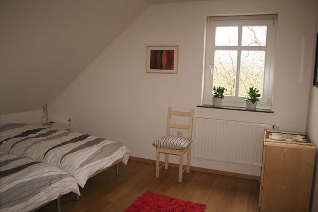 De slaapkamer van de vakantie appartementen in limburg