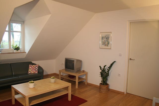 De woonkamer van de vakantie appartementen in limburg